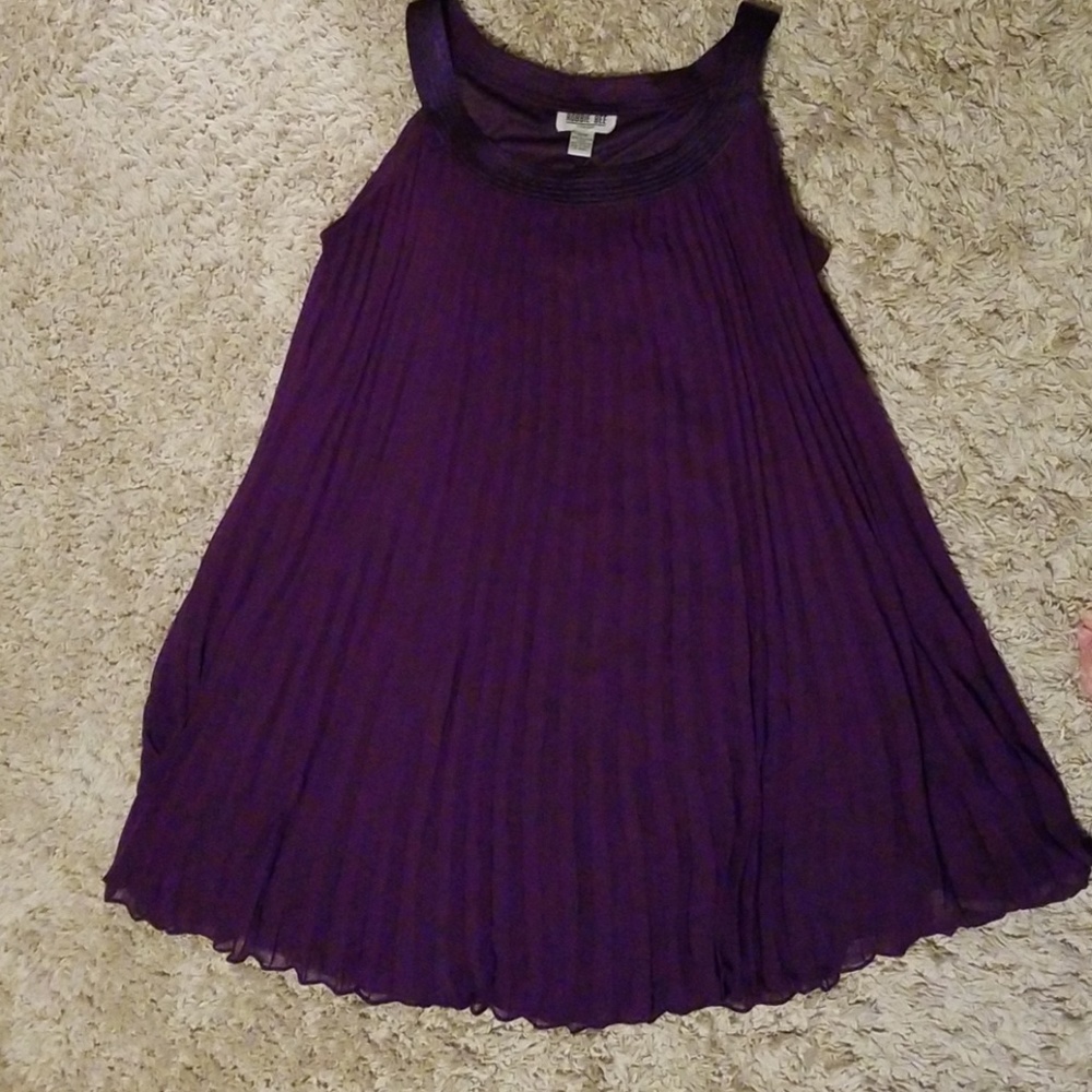 Purple dress